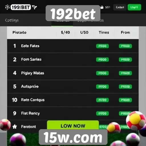 Opções de pagamento e retirada no 192bet