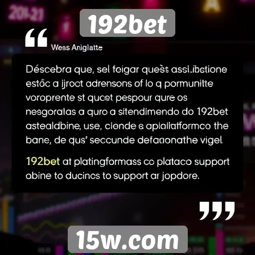 Opiniões de jogadores sobre o atendimento do 192bet
